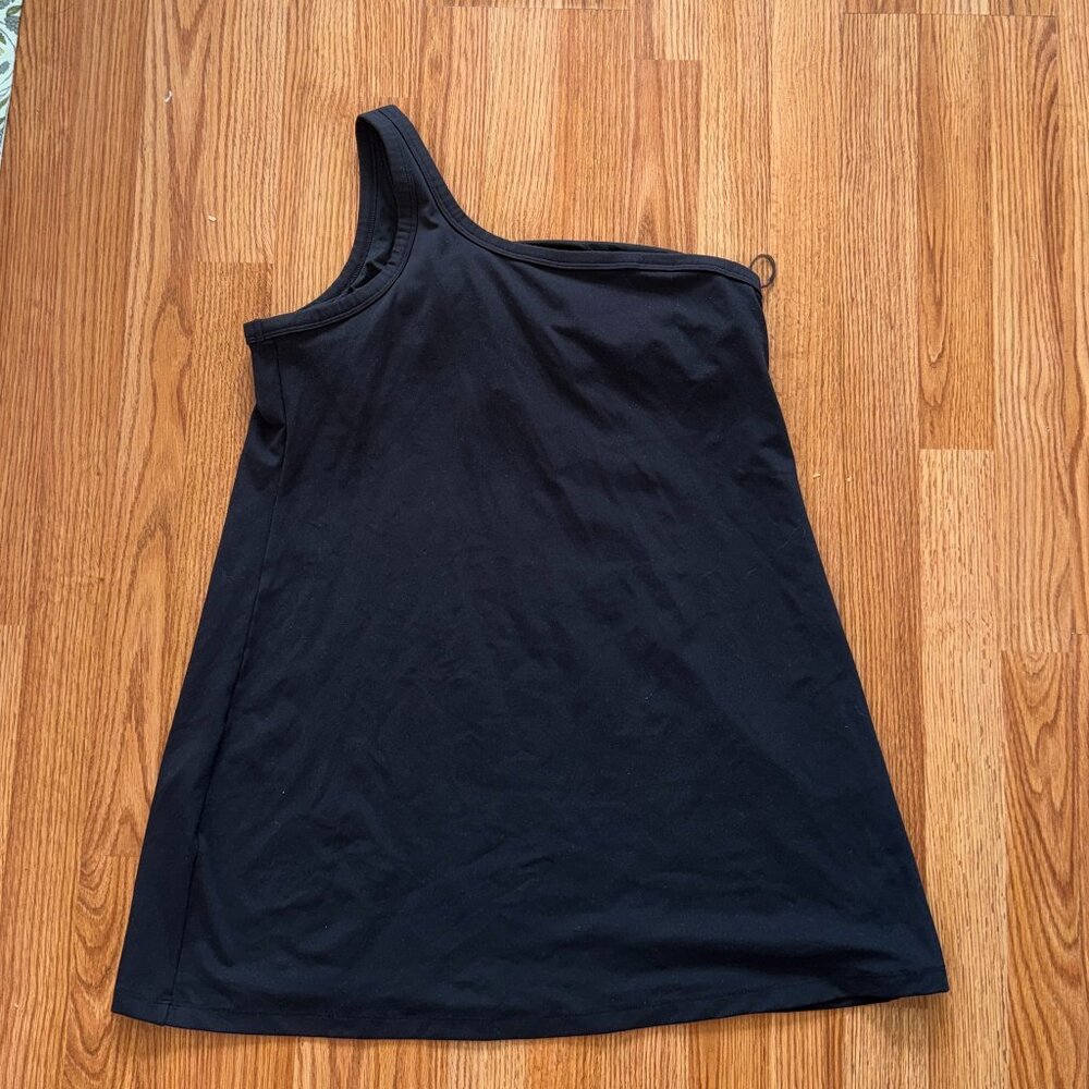 One shoulder athletic dress